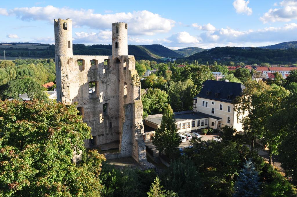 Hotel Am Hohen Schwarm Saalfeld Saale Dış mekan fotoğraf