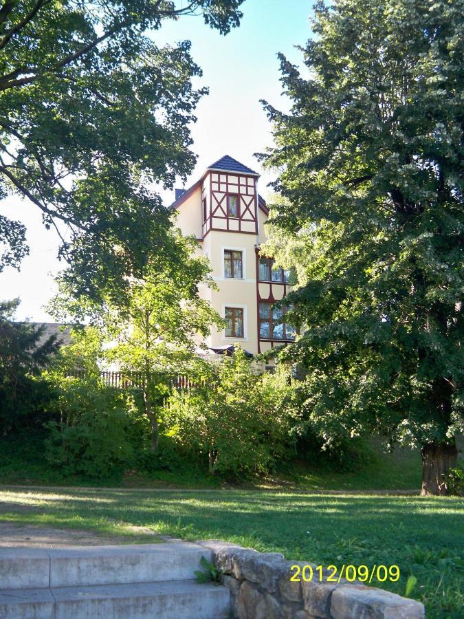 Hotel Am Hohen Schwarm Saalfeld Saale Dış mekan fotoğraf